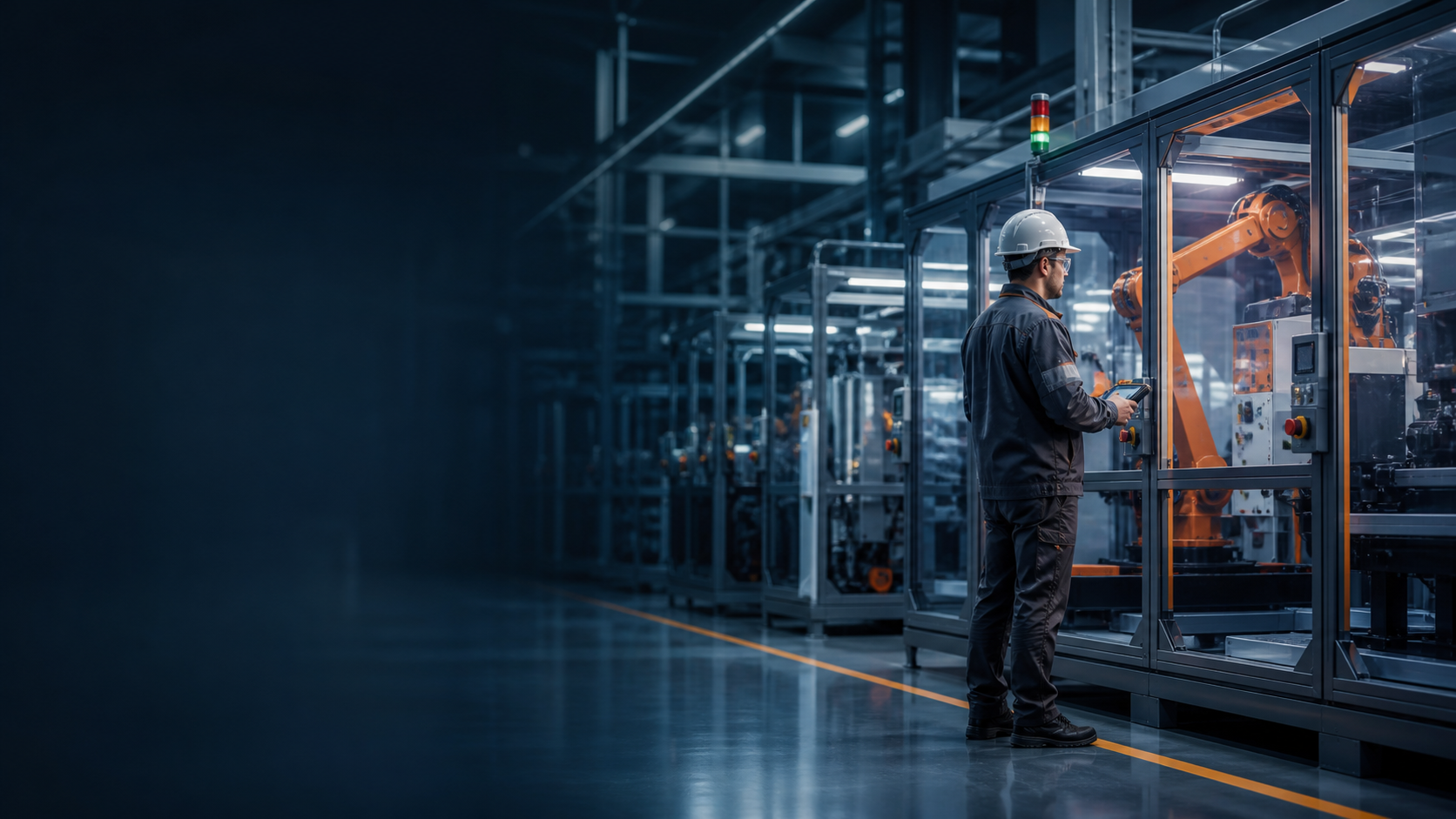 Exemple d’affichage dynamique pour industrie & logistique